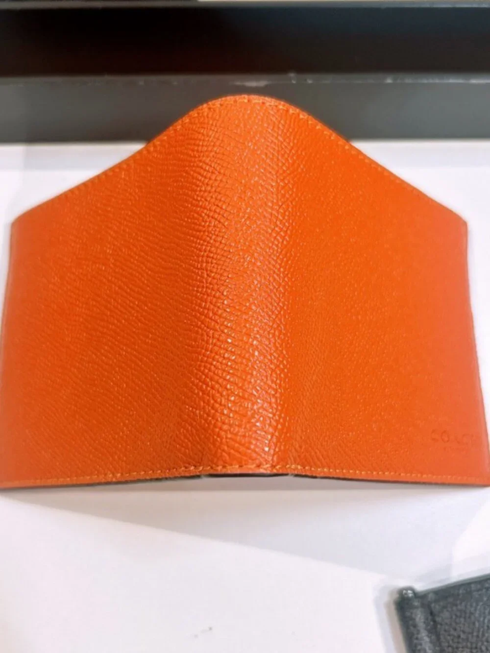 Coach Id Billfold Wallet CEB80 Spice Orange